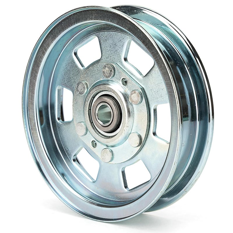 Xiaoyudou Flat ldler Pulley Fit for Bad boy 48" 50" 54" 60" ZT Series, 48" 54" MZ Series, 54" 61" 72" Outlaw Series Replaces 033-8000-00 033-2000-00 033-7201-00 033-7201-25 - Image 3